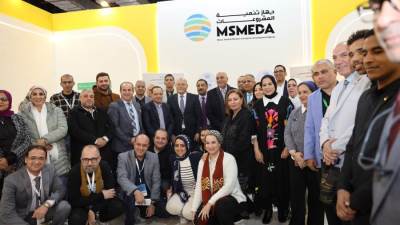 باسل رحمي وممثلو جهات دولية يجتمعون مع اصحاب المشروعات لتعزيز قدرتهم على التصدير إلى الأسواق العربية والأفريقية