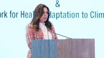 وزيرة التنمية تشارك في احتفالية إطلاق الخطة القومية التنفيذية للصحة الواحدة والإطار الاستراتيجي