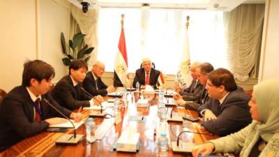 وزير التعليم العالي والبحث العلمي يستقبل السفير الياباني لبحث تعزيز التعاون المشترك