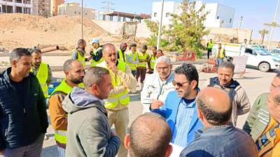 رئيس جهاز العبور الجديدة يتابع استعدادات فصل الشتاء.. ويتفقد معدات وفرق الصيانة