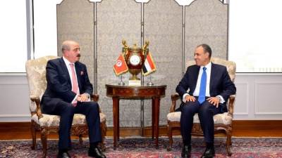 وزير الخارجية والهجرة يستقبل نظيره التونسي لبحث التعاون بين البلدين