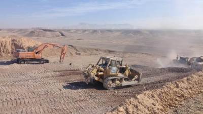 رئيس جهاز مدينة قنا الجديدة يتفقد المرافق بمنطقة التوسعات بالامتداد الشرقي وأعمال التطوير