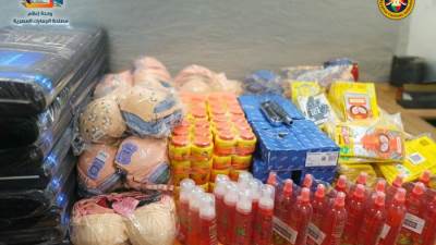 جمارك منفذ السلوم البري تضبط ثلاث محاولات تهريب أقمشة منشأ إيطالي ومستحضرات تجميل وأدوات سباكة وغيرها