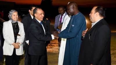 وزير الخارجية والهجرة يزور فرع جامعة الإسكندرية في تشاد