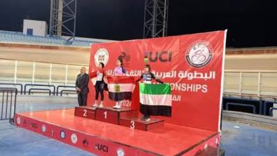 تعرف على نتائج ثانى أيام البطولة العربية لمضمار الدراجات بالقاهرة