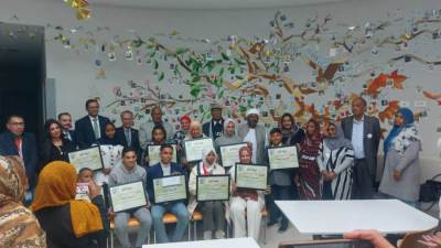 الاتحاد العربي للعمل التطوعي يكرّم الفائزين بمسابقة القصة القصيرة في احتفالية كبرى بمستشفى 57357