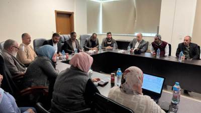 رئيس جهاز مدينة حدائق العاصمة يلتقي عدداً من سكان المدينة لبحث مطالبهم ومقترحاتهم