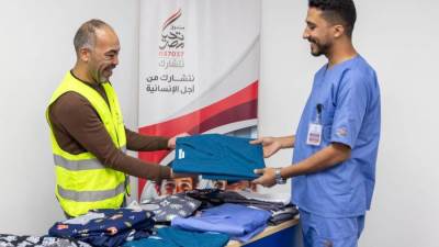 صندوق تحيا مصر يقدم  238 ألف قطعة من الملابس الطبية لأكثر من 27 ألف طبيب وممرض ضمن أكبر حملة كساء لدعم الكوادر الطبية