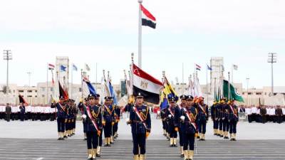 الأكاديمية العسكرية المصرية تستقبل الطلبة الجدد المقبولين بالأكاديمية والكليات العسكرية