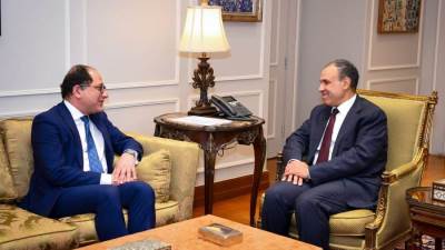 وزير الخارجية يلتقي رئيس لجنة الشؤون الخارجية والتنمية الدولية بمجلس العموم الكندي