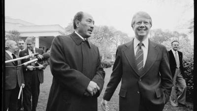 سفيرة أمريكا بمصر: كارتر كان رمزًا للصداقة والرؤية المشتركة للسلام بين بلدينا