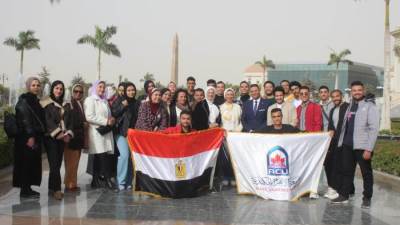 العاصمة الإدارية الجديدة تستقبل طلاب وأساتذة جامعة الأهرام الكندية للتعرف على مشروعاتها