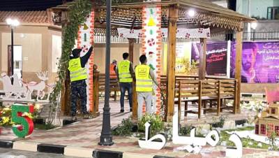 مراكز العزيمة لصندوق مكافحة وعلاج الإدمان تتزين بشجرة الكريسماس وبابا نويل لاحتفالات رأس السنة