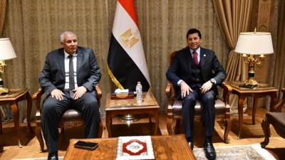 وزير الرياضة يستقبل محافظ الوادي الجديد لبحث عمل مبادرات تنموية لتعزيز دور الشباب في المحافظات الحدودية