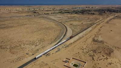 السكة الحديد تستعرض أهمية ومميزات خطي القنطرة شرق / بئر العبد والعكس