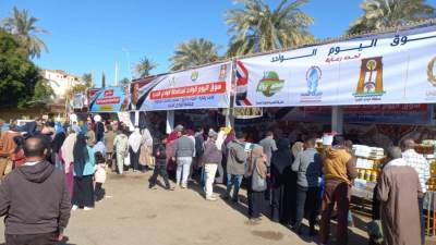 وزارة التموين تنظم عدد 5 أسواق اليوم الواحد جديدة بعدد من المحافظات