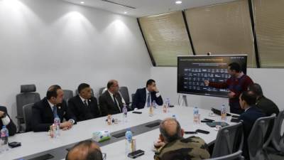 رئيس هيئة الرعاية الصحية يلتقي رئيس مركز البيانات والحوسبة السحابية الحكومية "Data Hub P1" لمتابعة مشروعات التعاون المشترك