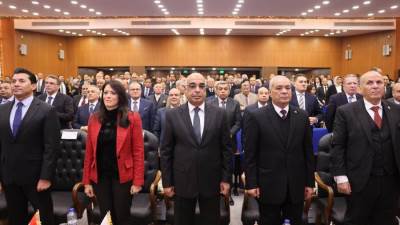 وزير العدل يشهد مراسم إطلاق مشروع التصويت الإلكتروني وبرنامج الشكاوى وقياس الأداء بالنيابة الإدارية