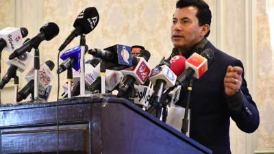 وزير الرياضة يشهد المؤتمر الصحفي للإعلان عن النسخة الثانية من “بزنس يا شباب”