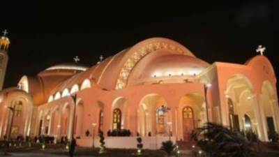 أكبر كاتدرائية فى الشرق الأوسط تستعد لقداس عيد الميلاد المجيد