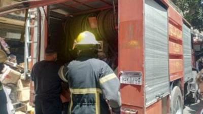 حريق مطعم كرم الشام بفيصل.. انتداب المعمل الجنائى لمعاينة موقع الحادث