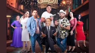 الفنان أشرف عبد الباقي يروج لمسرحية الطيبين بنشر صورة أبطالها