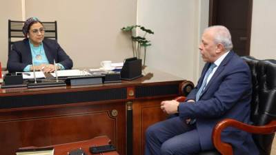 رئيس هيئة تنمية الصعيد يلتقي رئيسة المجلس القومي للمرأة لبحث سبل التعاون