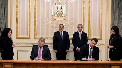 رئيس الوزراء يشهد توقيع مذكرة تفاهم بين "إيتيدا" ومجموعة "كونيكتا" العالمية لإطلاق عملياتها