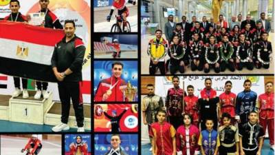 أبناء المؤسسات العسكرية الرياضية يحصدون العديد من الميداليات المتنوعة