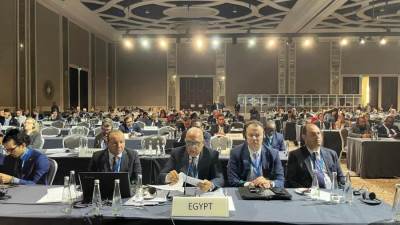 وزير الكهرباء يلقي كلمة مصر أمام الجمعية العامة للوكالة الدولية للطاقة المتجددة "IRENA"