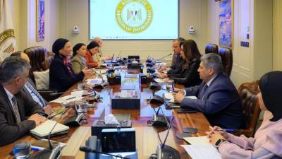 وزيرة البيئة تبحث مع وزيرة التنمية ومحافظ جنوب سيناء عدداً من الملفات المشتركة