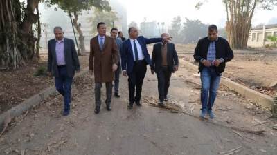 وزير الزراعة يتفقد ويتابع أعمال تطوير المتحف الزراعي وسير العمل بالخدمات البيطرية