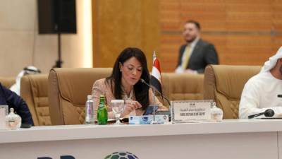 “المشاط" ومحافظ مصر لدى مجموعة البنك الاسلامي للتنمية تشارك بملتقى محافظي البنك بالسعودية