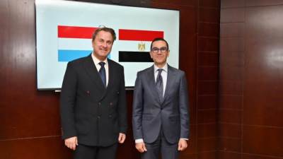 وزير الاستثمار يستقبل نائب رئيس وزراء لوكسمبورج لبحث تعزيز التعاون الاقتصادي والاستثماري