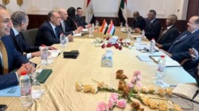 وزير الخارجية يبحث مع نظيره السودانى حماية الأمن المائى للبلدين