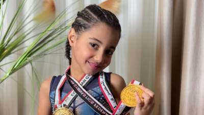 فيروز أحمد حسن  تحصل على المركز الاول فى بطولة الجمهورية للجمباز وتفوز بـ"الذهبية" وكأس البطولة