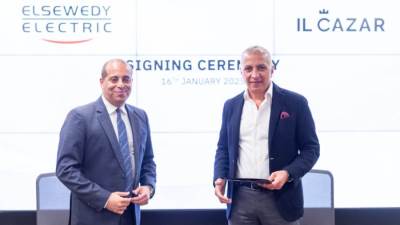 "السويدي إليكتريك" توقع عقد شراكة مع "الكازار للتطوير العقاري" لإمدادها بحلول الطاقة المستدامة لمشاريعها العقارية