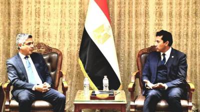 وزير الرياضة يلتقي مجلس إدارة الاتحاد المصري للفروسية لبحث خطط التطوير والاستعدادات الأولمبية