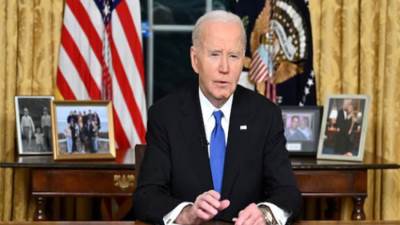 بايدن: اليوم صمتت أصوات المدافع في غزة بعد الكثير من الألم والدمار