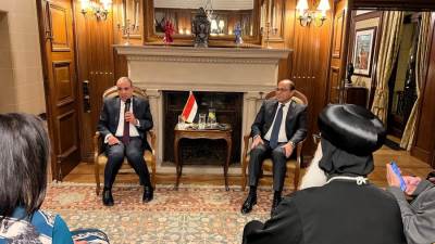 لقاء مع ممثلى الجالية المصرية في بلجيكا ولوكسمبورج