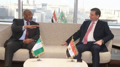 وزيرا الزراعة في مصر ونيجيريا يبحثان سبل تعزيز التعاون في المجالات الزراعية المختلفة