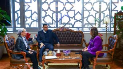 وزراء البيئة والتنمية والإسكان يناقشون التكامل بشأن البنية التحتية لمنظومة إدارة المخلفات