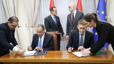 توقيع مذكرة تفاهم بين مصر وصربيا في مجال الموارد المائية