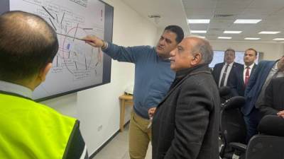  وزير الكهرباء والطاقة المتجددة يتفقد مستجدات تنفيذ أعمال المشروع القومي للمحطة النووية بالضبعة