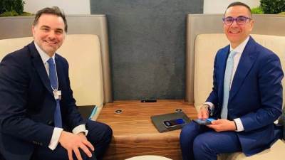 وزير الاستثمار والتجارة الخارجية يلتقى وزير التجارة الخارجية الفرنسي لبحث سبل تعزيز الشراكة الاقتصادية بين البلدين