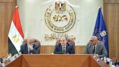هيئة الدواء المصرية تستقبل وفد منظمة الصحة العالمية