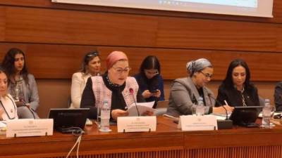 رئيسة المجلس القومي للطفولة والأمومة تشارك في الحدث الجانبي "التقدم الاجتماعي والاقتصادي في مصر: الانجازات والتحديات"