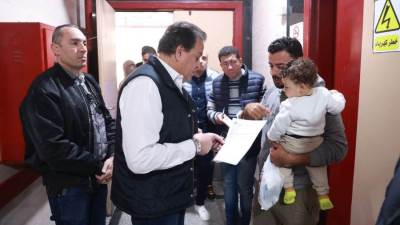 وزير الصحة يتابع جولته المفاجئة بالمرور على مستشفى غرب النوبارية المركزي في محافظة البحيرة