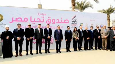 وزير الإسكان يشارك في فعاليات "أسبوع الخير" لدعم أهالي مدينة الأسمرات والقافلة الشاملة لدعم قطاع غزة