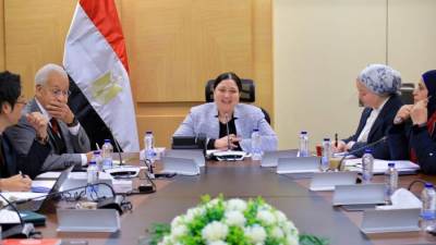 نائبة وزيرة التضامن تلتقي بعثة هيئة التعاون الدولي اليابانية "جايكا"